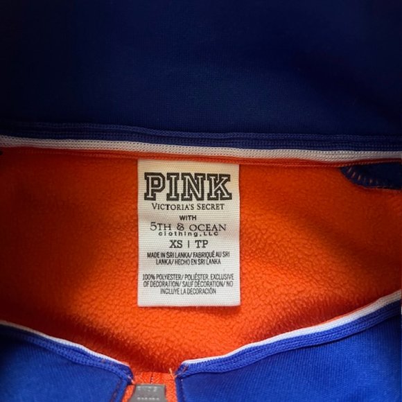 VICTORIA SECRET PINK NEW YORK METS FULL ZIP JACKET XS - Picture 6 of 6